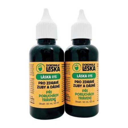 LÁSKA 01S Pre zdravé zuby a ďasná psov 100ml