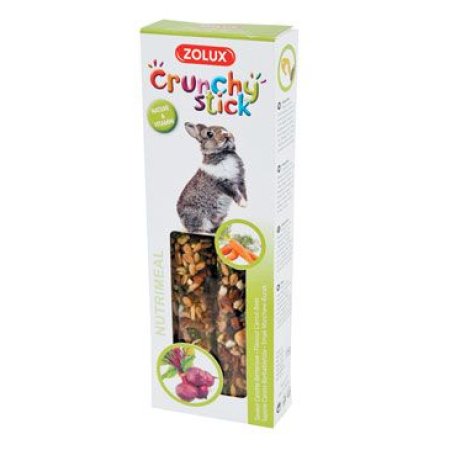 Pochúťka CRUNCHY STICK mrkva/repa pre králiky Zolux