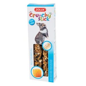 Pochúťka CRUNCHY STICK ovos/med pre králiky Zolux