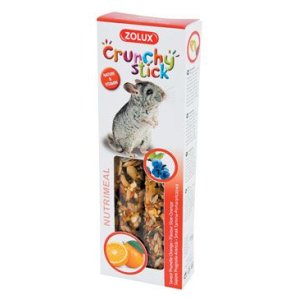 Pochúťka CRUNCHY STICK trnka/pom pre činčily Zolux