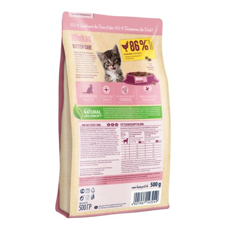 Happy Cat Minkas Kitten Care Geflügel 500 g