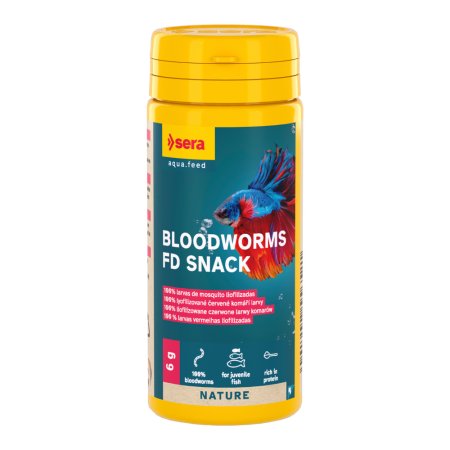 Sera Bloodworms FD Snack 50ml/6 g