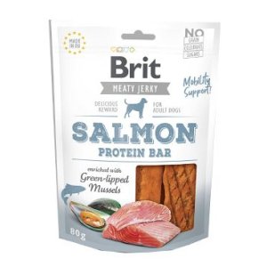 Brit Jerky Salmon Proteín Bar 80g