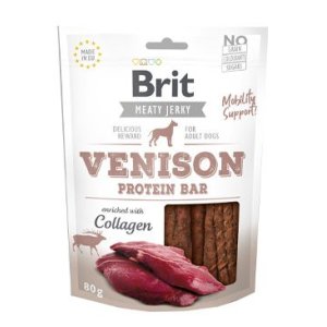 Brit Jerky Venison Proteín Bar 80g