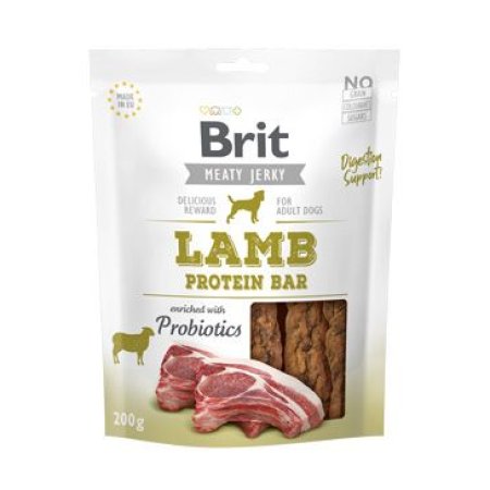 Brit Jerky Lamb Proteín Bar 200g