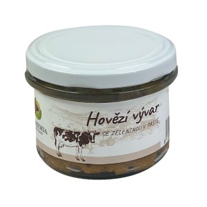 Bohemia Pet Food Hovädzí vývar so zeleninou v paste 180 g