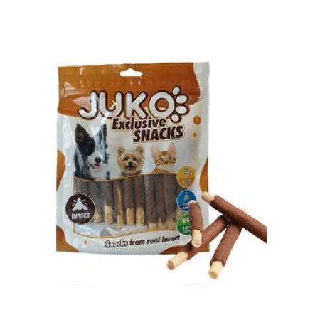 Juko Snacks Hmyzí proteín na žuvacej tyčinke 250 g