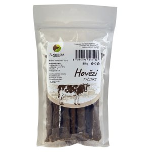 Bohemia Pet Food Hovädzie tyčinky 85 g