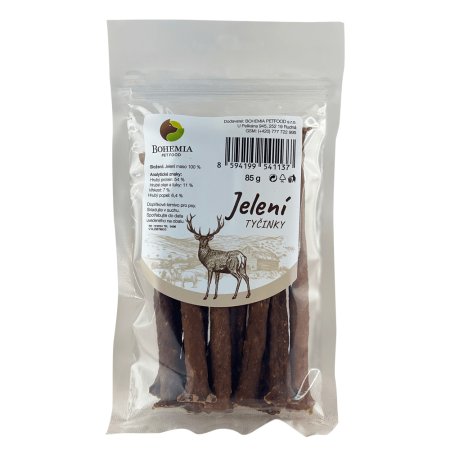 Bohemia Pet Food Jelenie tyčinky 85 g