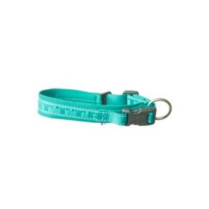 Obojok Hurtta Casual ECO pávie zeleň 35-45cm