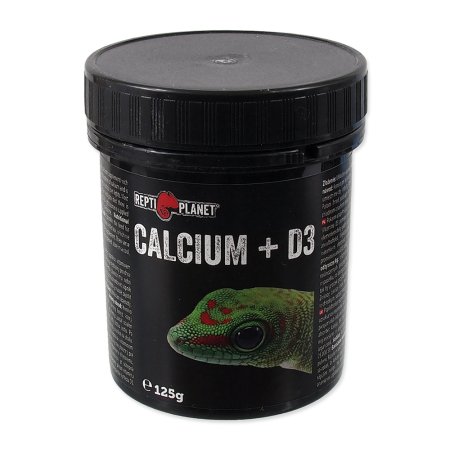 REPTI PLANET krmivo doplnkové Calcium + D3 125 g