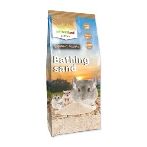 Piesok NATURE LAND kúpací pre činčily 1 kg