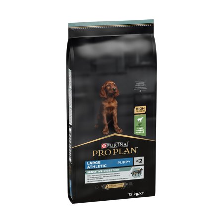 Pro Plan Large Puppy Athletic Optidigest jahňacie 12 kg