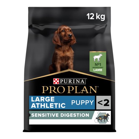 Pro Plan Large Puppy Athletic Optidigest jahňacie 12 kg