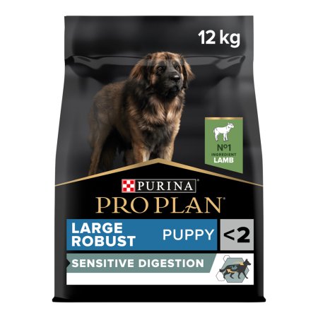 Pro Plan Large Puppy Robust Optidigest jahňacie 12 kg