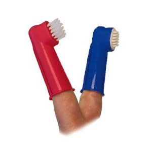 Kefka zubná na prst 2ks CVET