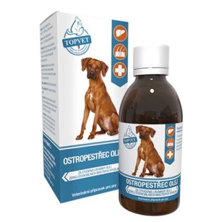 Topvet Pestrec olej pre psov 200ml