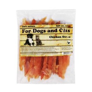 Pochúťka Kuracie maso prúžky 230g