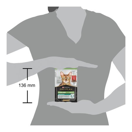 Pro Plan Cat Sterilised hovädzie vrecko 26 x 85 g
