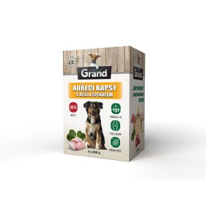 GRAND deluxe jahňacie s rýžou a špenátom 4 x 300 g