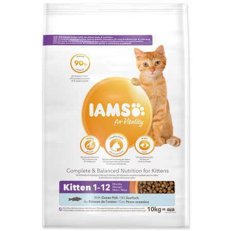 IAMS Cat Kitten Ocean Fish 10kg