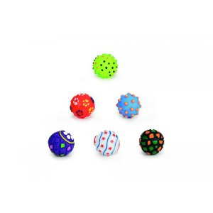 Beeztees Hračka loptička pre šteňatá vinyl 5cm