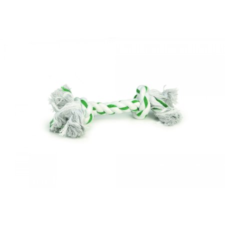 Beeztees Hračka pre psov Flossy lano zeleno biele 32cm