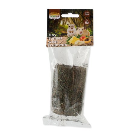 Tunel NATURE LAND Nibble zo sena plnený ovocím 125 g