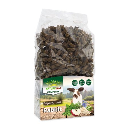 Krmivo NATURE LAND Complete pre králiky a zakrpatené králiky MONO 900g