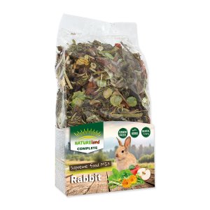 Krmivo NATURE LAND Complete pre králiky a zakrpatené králiky 600 g
