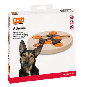 Karlie Interaktívna drevená hračka Athena 23cm