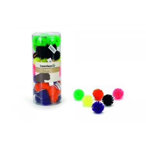 Beeztees Balónik s bodlinkami gumový 4cm