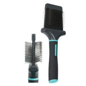 Kartáč ANAH pružný obojstranný rozčes. M pre psov Zolux