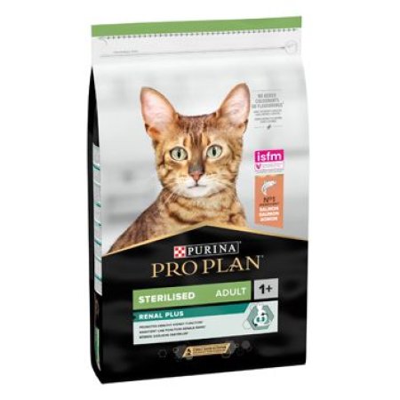 Pro Plan Cat Adult Sterilised Renal Plus losos 10 kg
