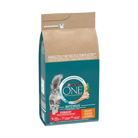 Purina One Bifensis Sterilcat s kuraťom a pšenicou 6 kg
