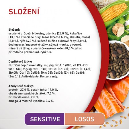 Purina One Mini Sensitive Dog losos s ryžou 800 g