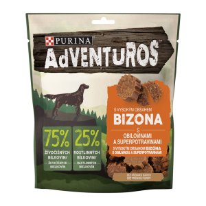 Adventuros s bizónou príchuťou a brusnicovou šťavou 90 g