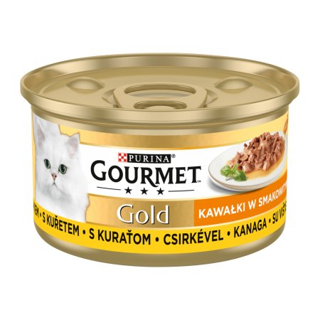 Gourmet Gold Sauce Delight minifiletky s kuraťom v omáčke 85 g