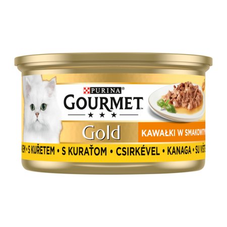 Gourmet Gold Sauce Delight minifiletky s kuraťom v omáčke 85 g