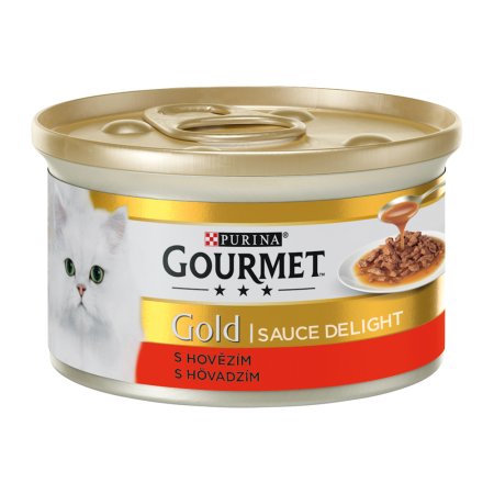 Gourmet Gold Sauce Delight minifiletky s hovädzím v omáčke 85 g