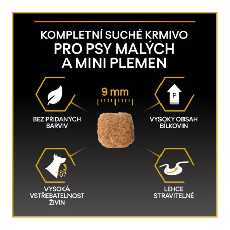 PRE PLAN Small & Mini Adult Light Sterilised granule pre psov kura 3 kg