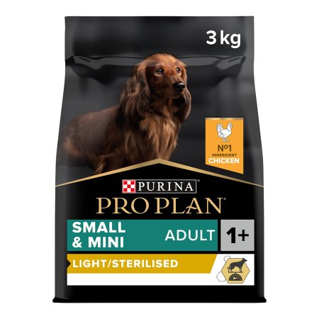 Pro Plan Small & Mini Adult Optiweight kura 3 kg