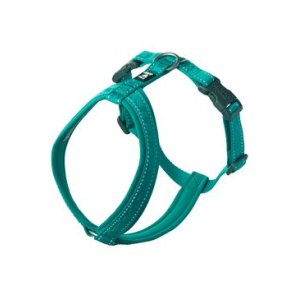 Postroj Y Hurtta Casual ECO pávie zeleň 70-80cm