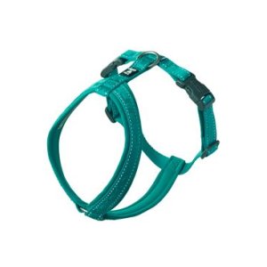 Postroj Y Hurtta Casual ECO pávie zeleň 35-45cm