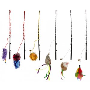 Flamingo Škádlítko pre mačky 30cm