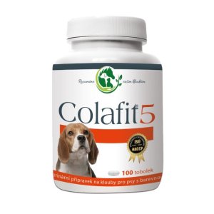 Colafit 5 farebná srsť, 100 tob