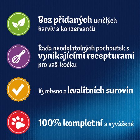 Felix Fantastic sáček Multipack kurča, hovädzie, losos, tuniak 44 x 85 g