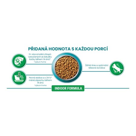 Purina One Bifensis Indoor s morčacím a celozrnnými obilninami 1,5 kg