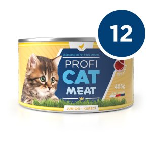 ECO PACK PROFICAT konzerva junior kuracie 405g 12 KS