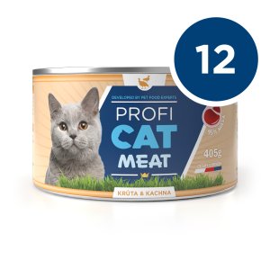 ECO PACK PROFICAT konzerva morka + kačica 405g 12 KS